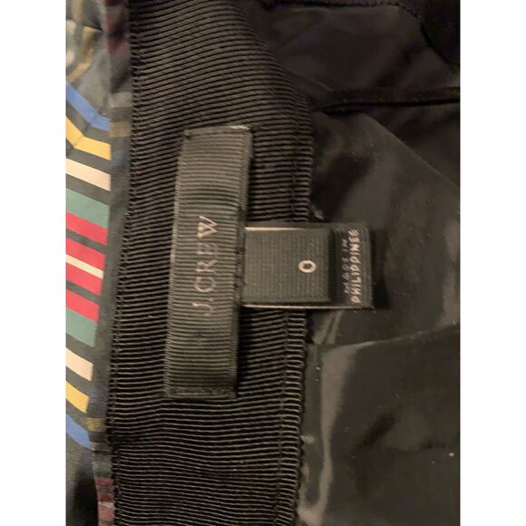 J. Crew Stewart Tartan Plaid Taffeta Skirt Size 0 - Picture 7 of 7